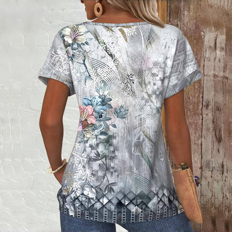 Betty | Blomstret bluse