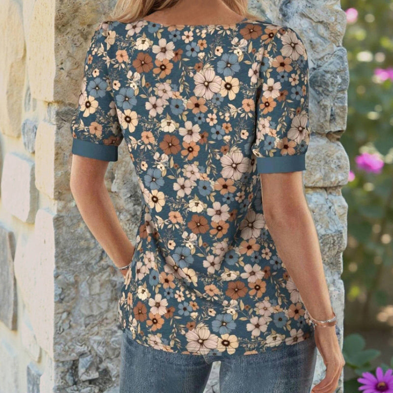 Jela | Blomstret bluse