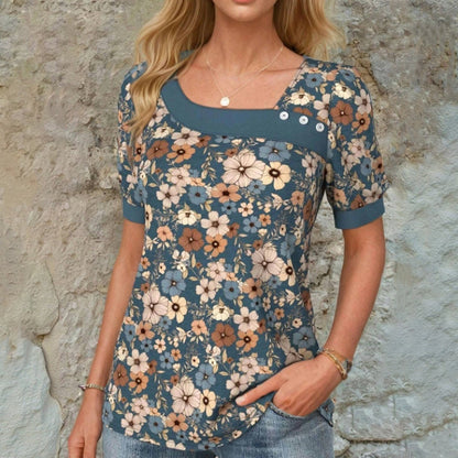 Jela | Blomstret bluse